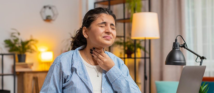 Difficulty in Swallowing Image